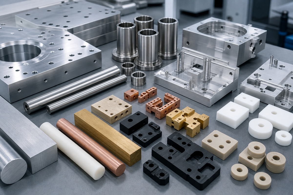 cov khoom siv semiconductor machined qhov chaw