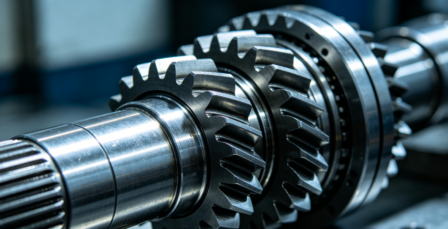 CNC Precision Automobile Gearbox Shaft