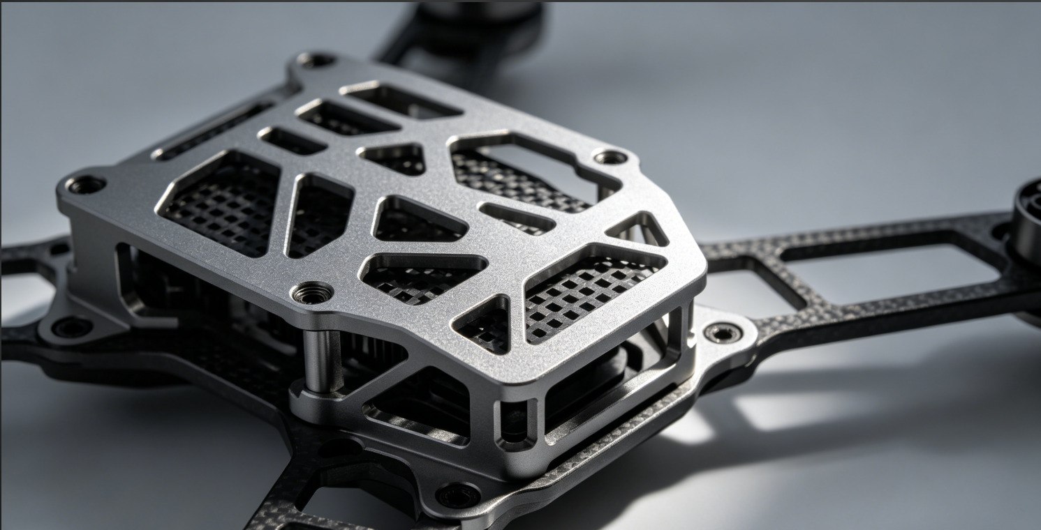 CNC Precision UAV Flight Control Bracket